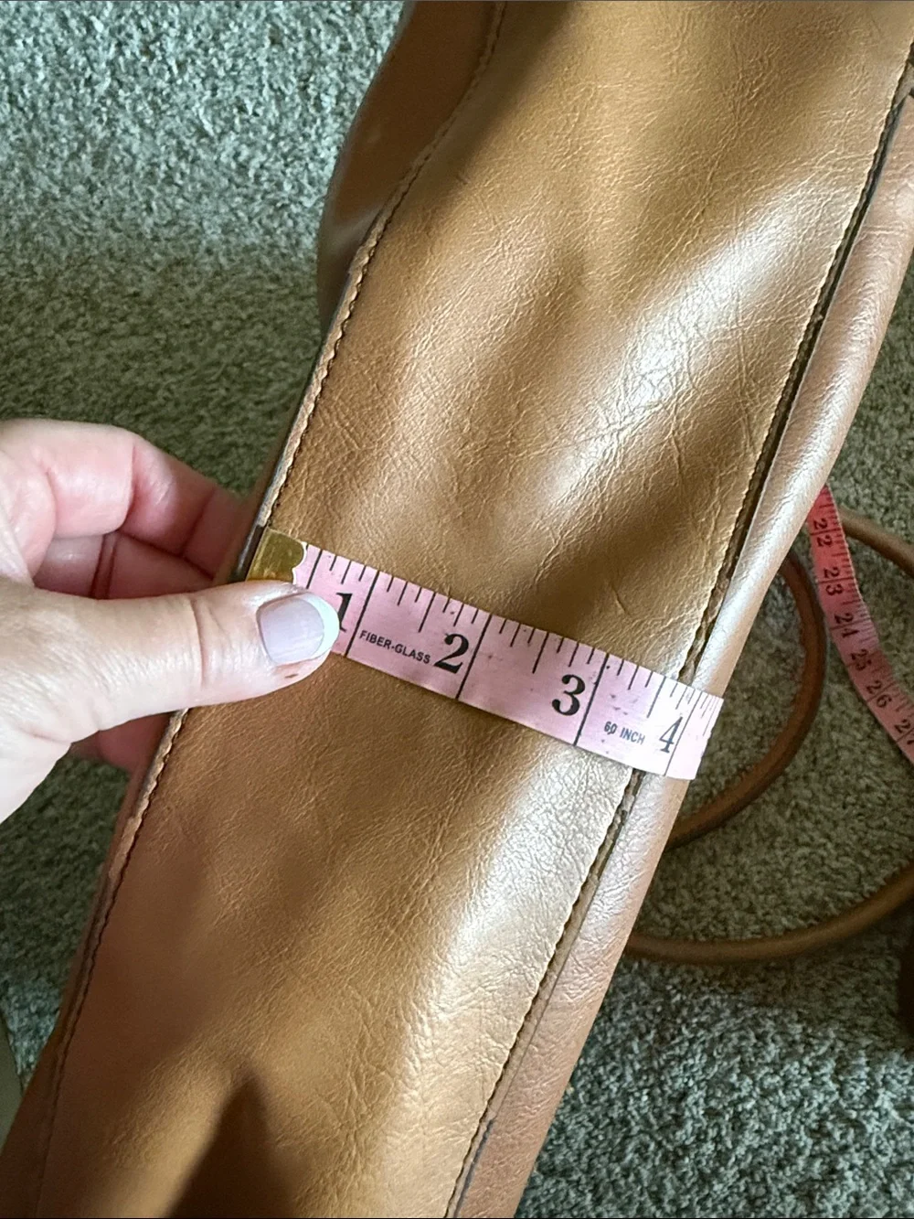 Merona Classic Tan Tote Bag - Stylish Everyday Shoulder Tote